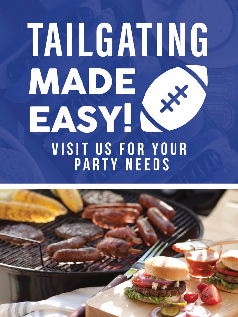 Tailgating Food Items Promotion